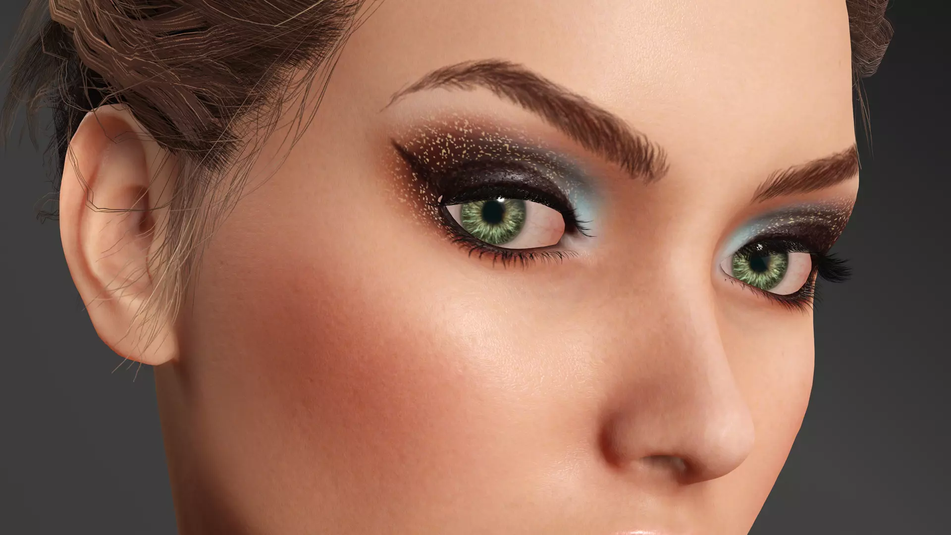 Virtual Muses Character 3 of 10 Low-poly 3D model_24