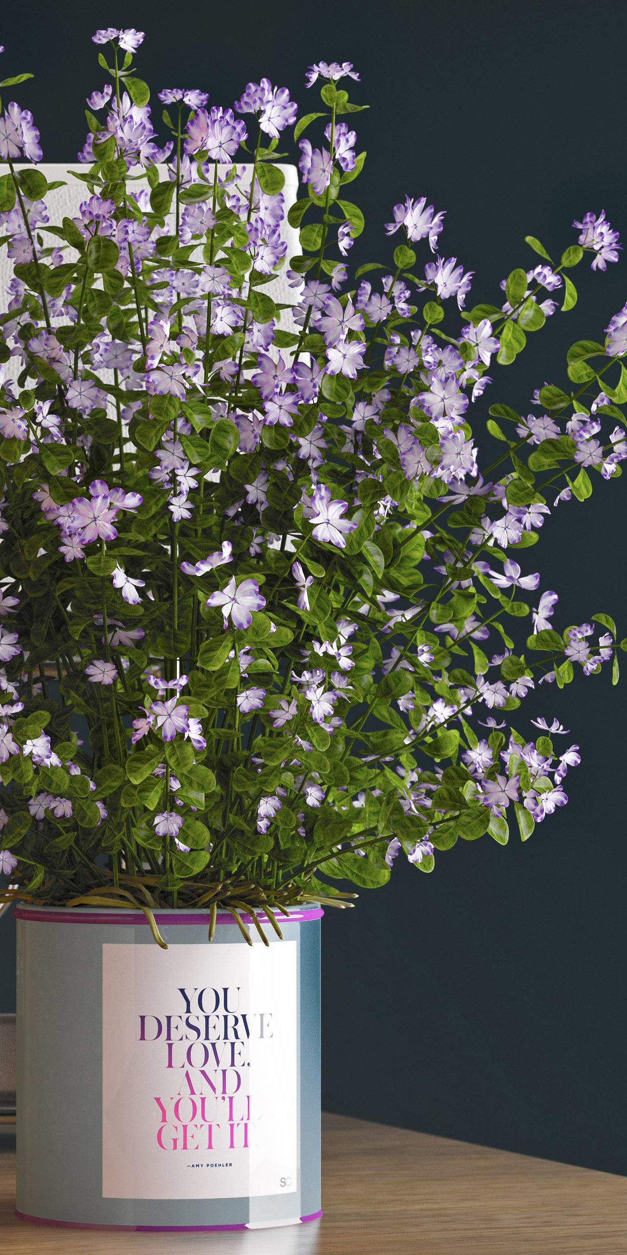 Decorative vase set 3D model_3