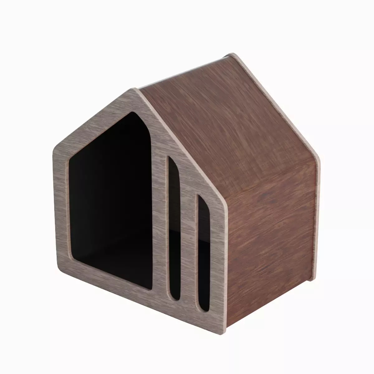 Wooden Doghouse Pack  3D Model Collection_7