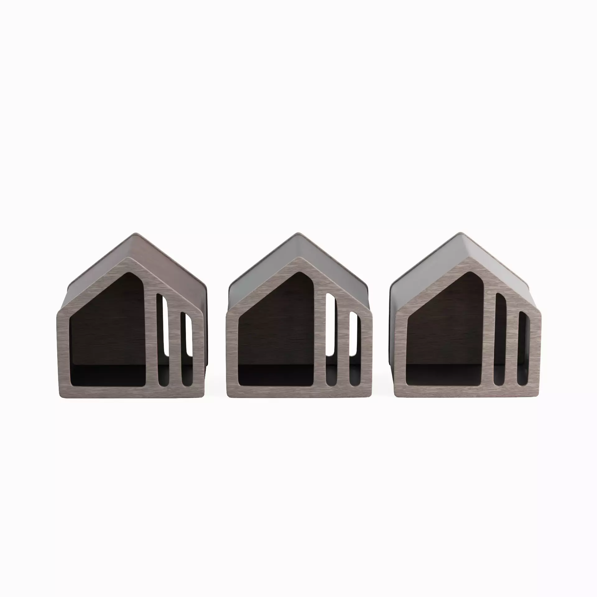 Wooden Doghouse Pack  3D Model Collection_1