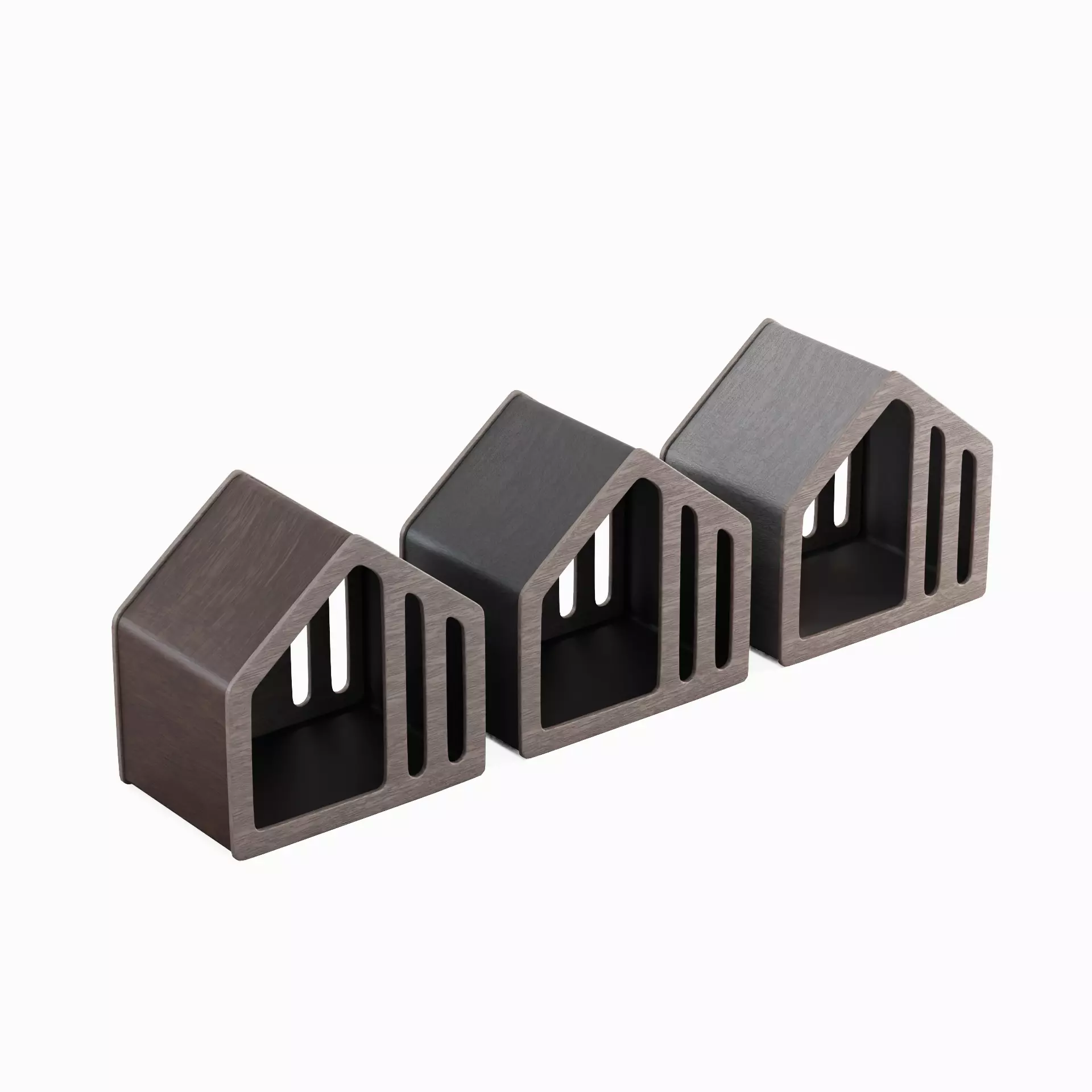 Wooden Doghouse Pack  3D Model Collection_0