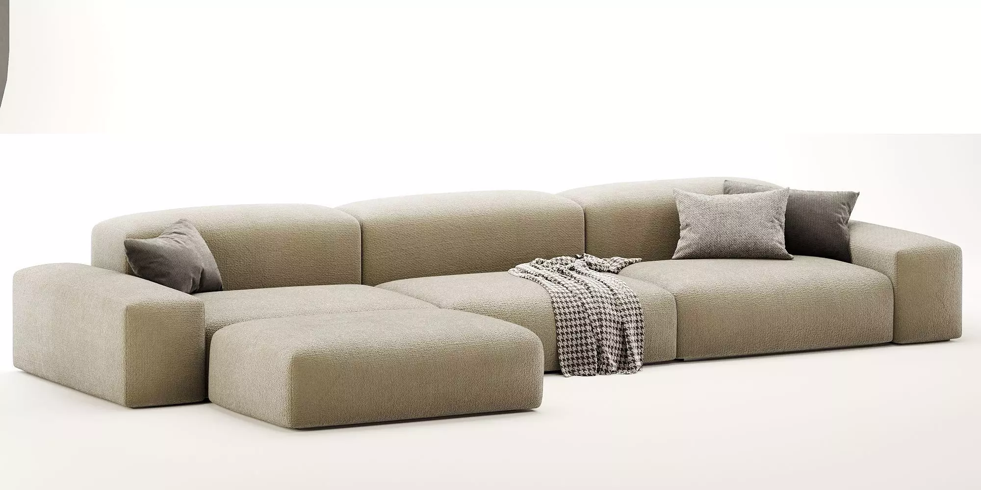 Boca modular set 3D model_4