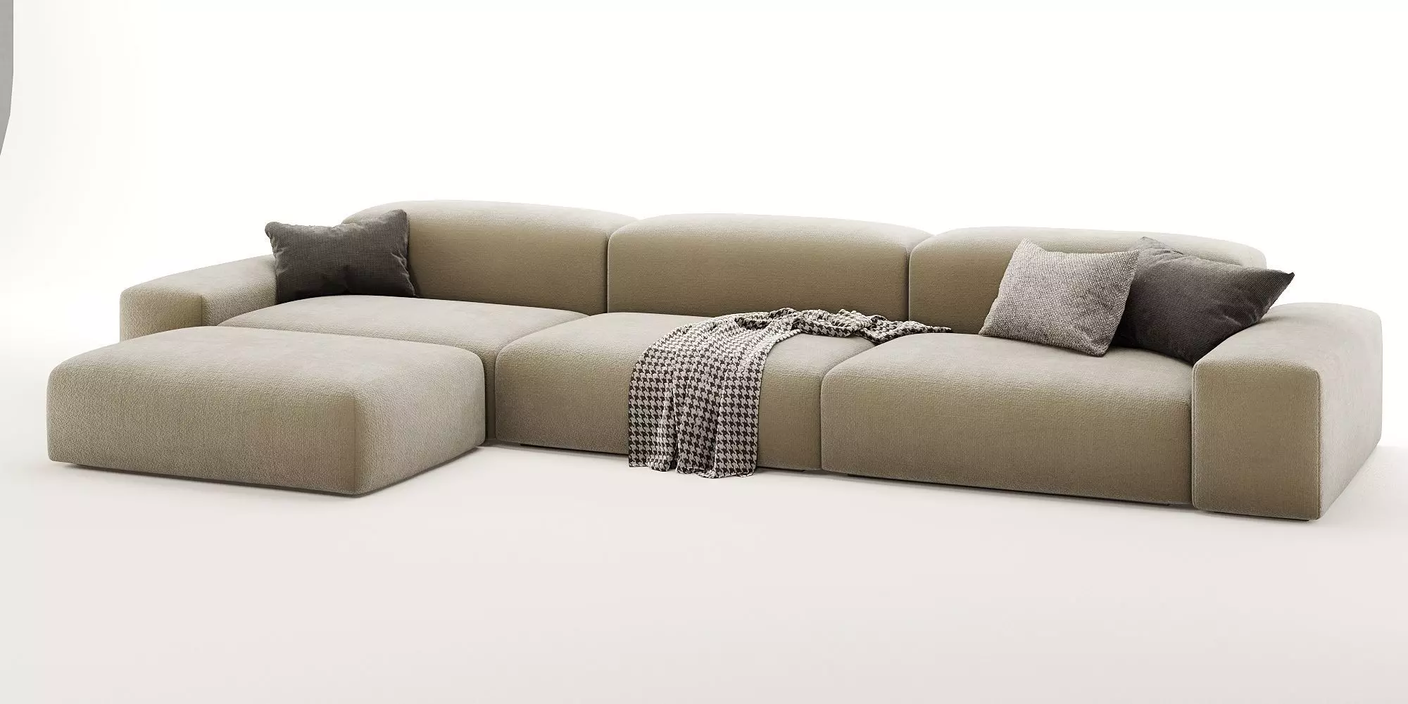 Boca modular set 3D model_6