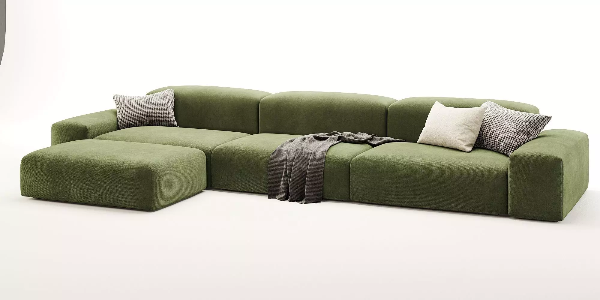 Boca modular set 3D model_5