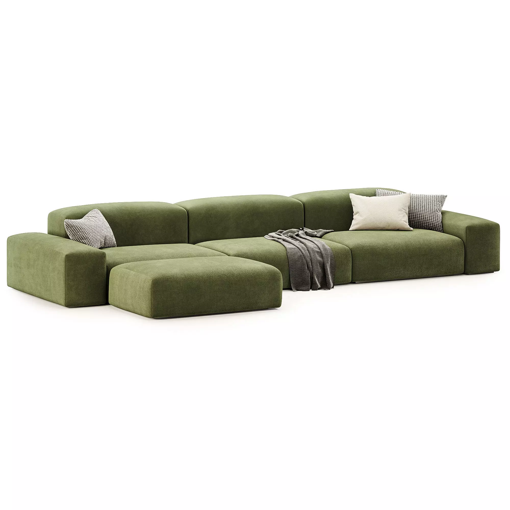 Boca modular set 3D model_2