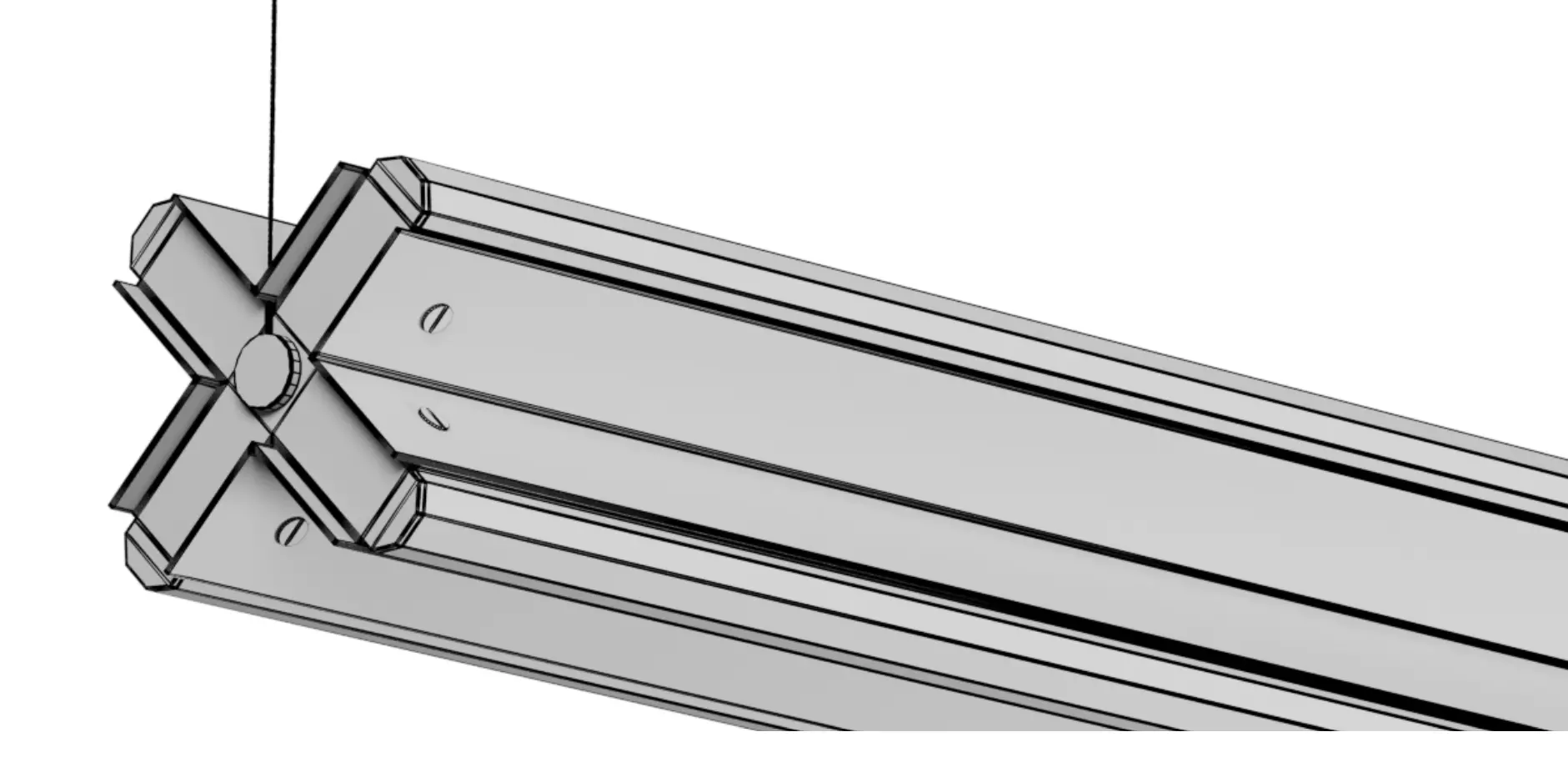 Juniper Axis X Low-poly 3D model_11