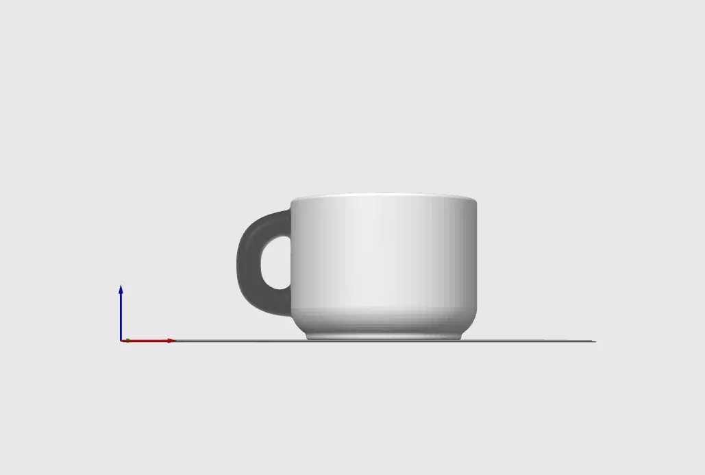 Editable Nordic Cappuccino Mug  Coffee Mug SolidWorks STEP STL 3D model_7