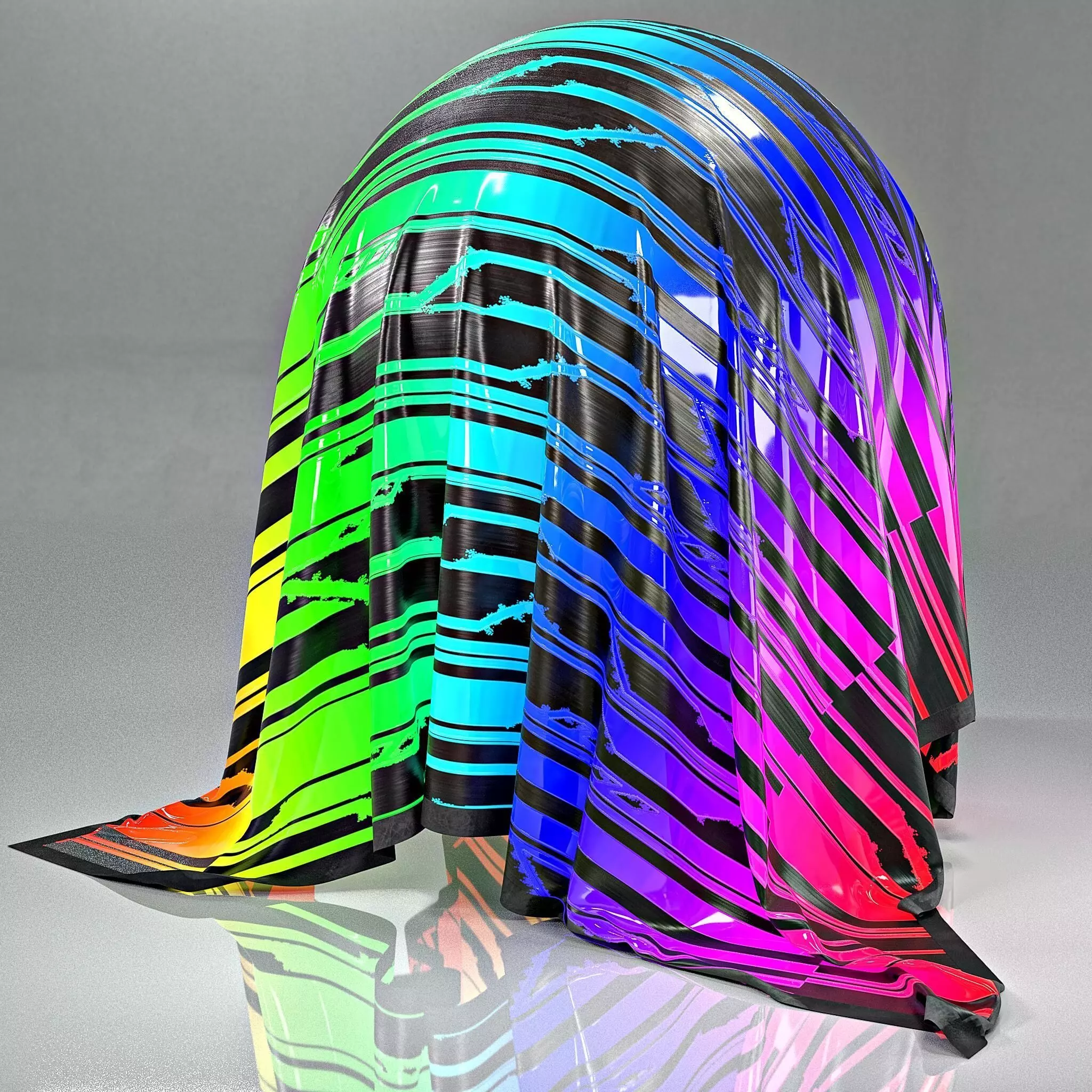 Cyberpunk No1 Full Tutorial  Project Files Low-poly 3D model_29