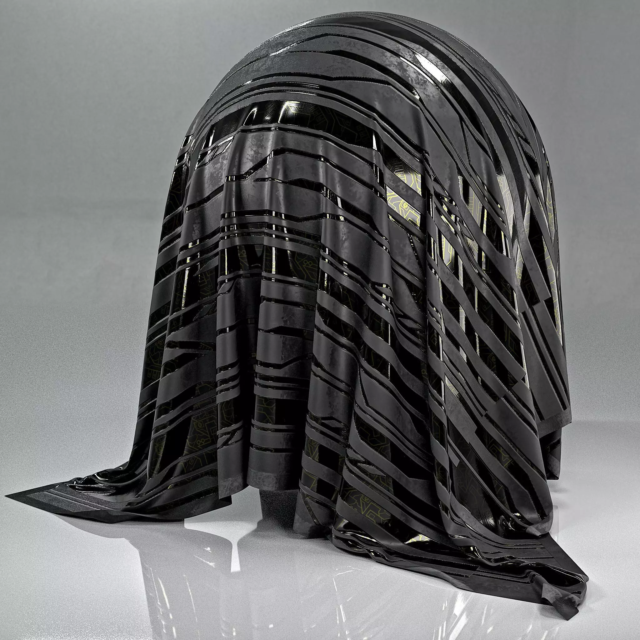 Cyberpunk No1 Full Tutorial  Project Files Low-poly 3D model_27