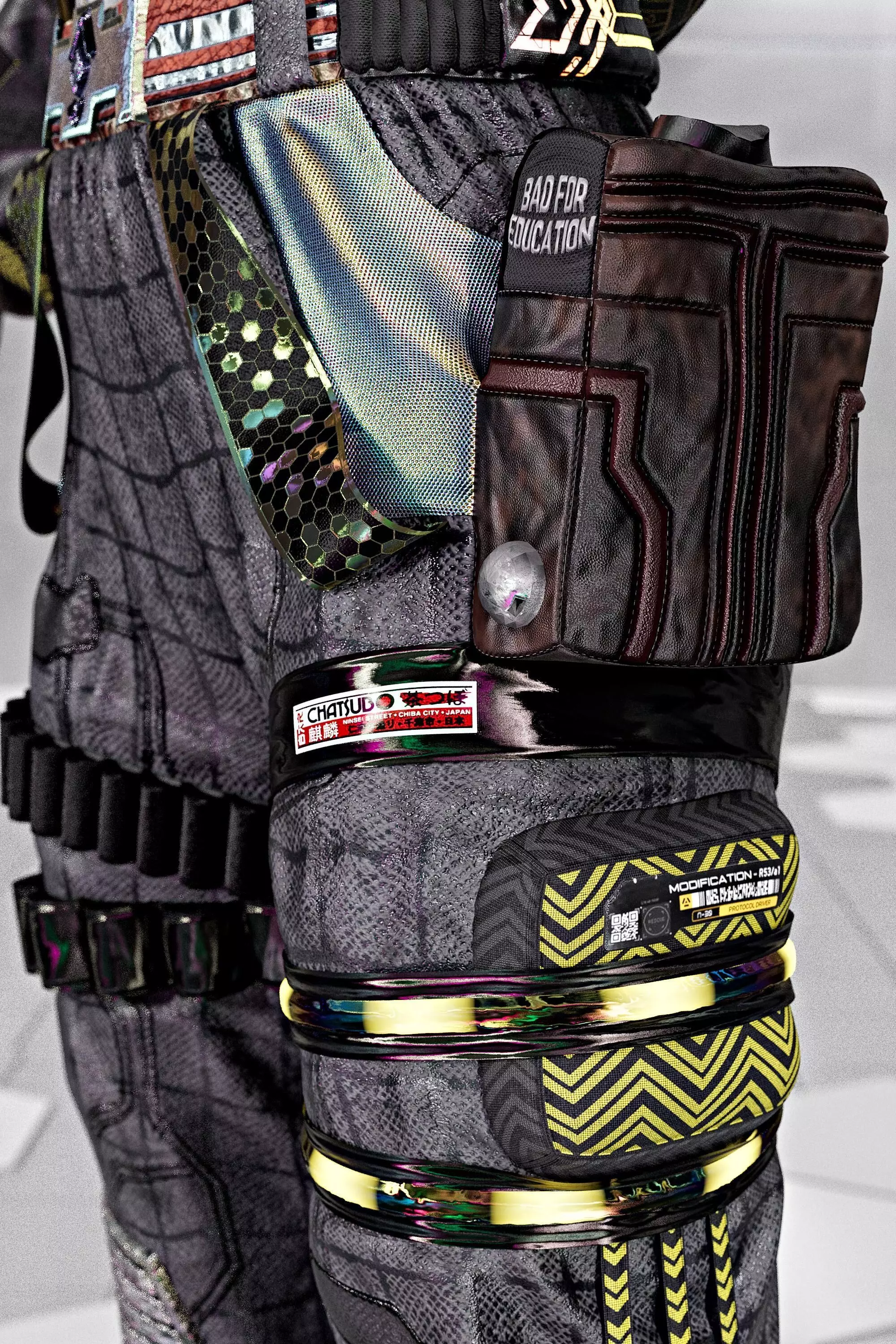 Cyberpunk No1 Full Tutorial  Project Files Low-poly 3D model_11