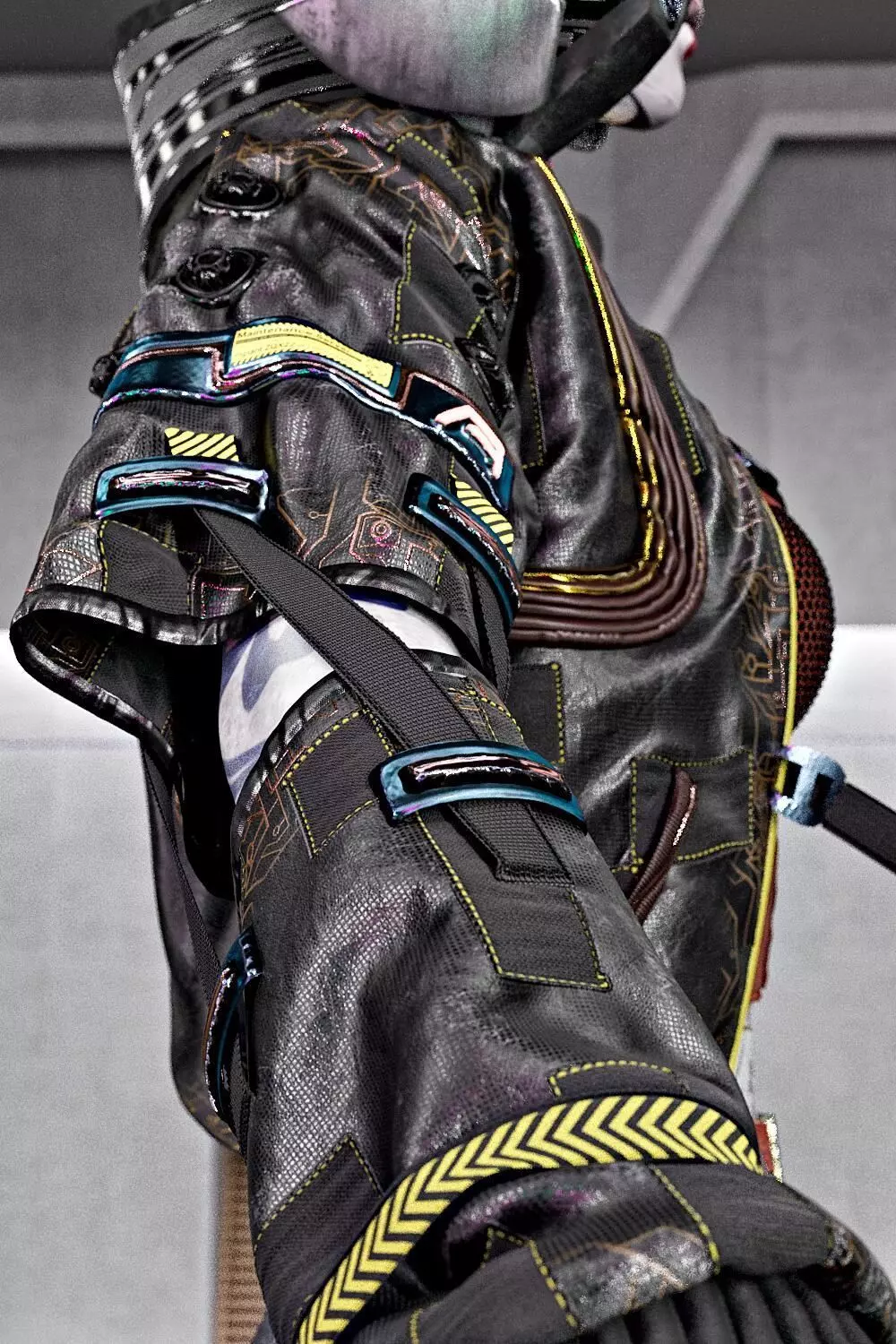 Cyberpunk No1 Full Tutorial  Project Files Low-poly 3D model_13