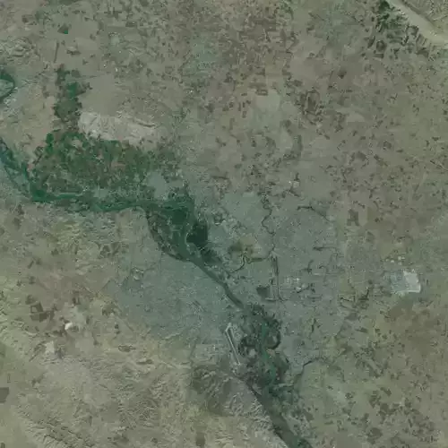 Mossul iraq from space