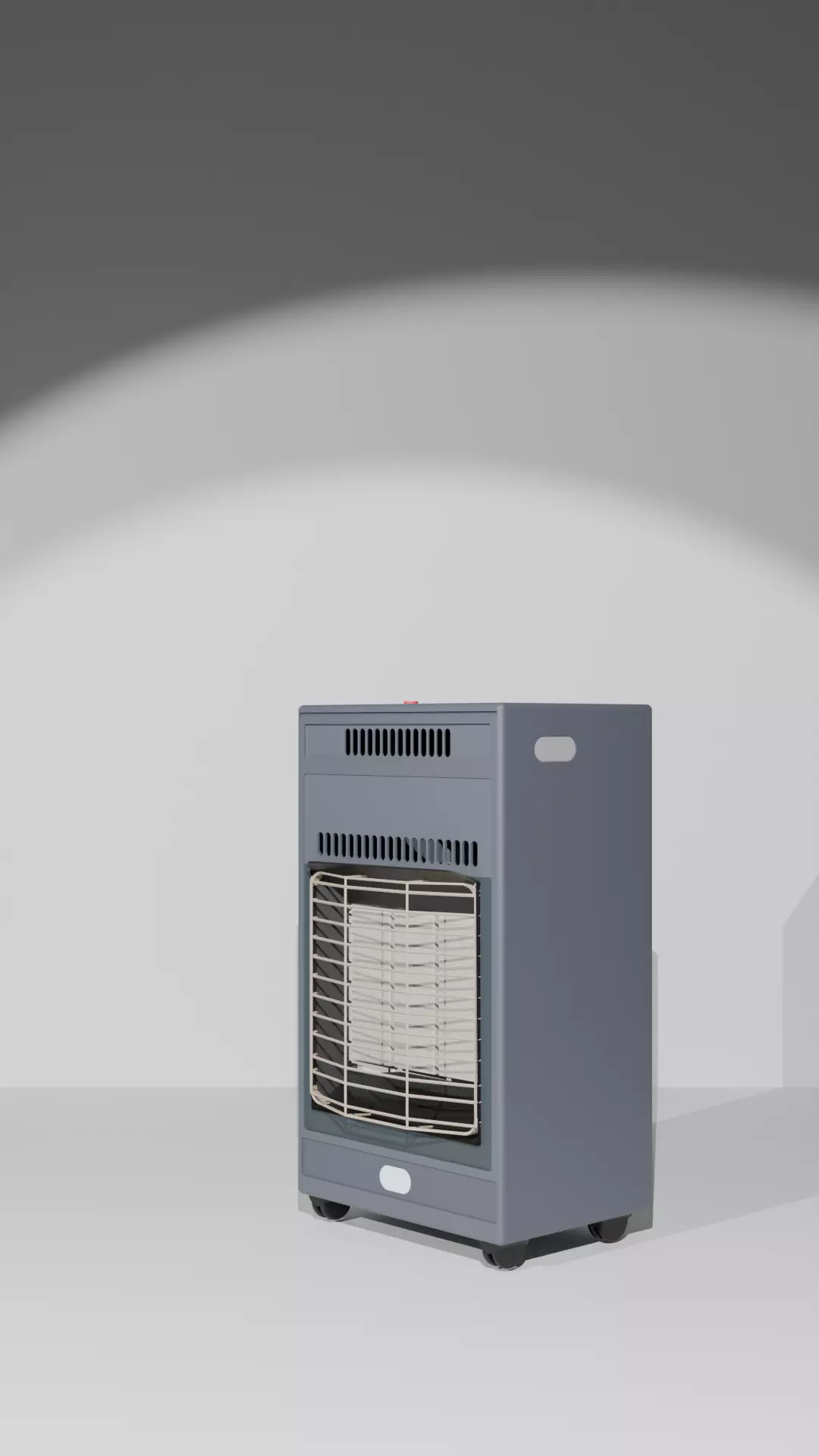 Heating system boiler 3D model_1