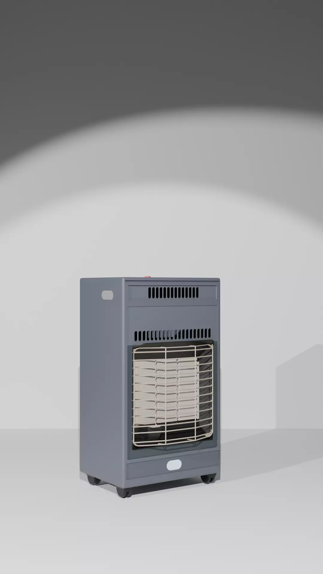 Heating system boiler 3D model_0