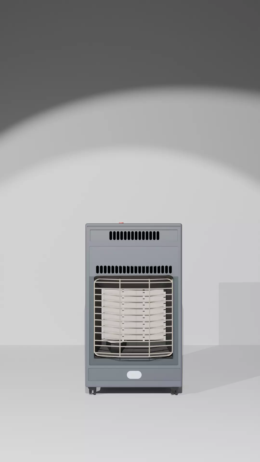 Heating system boiler 3D model_2