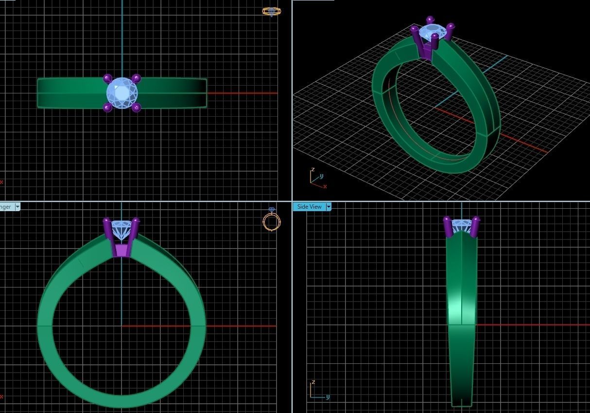 Ring 10334 3D print model_1