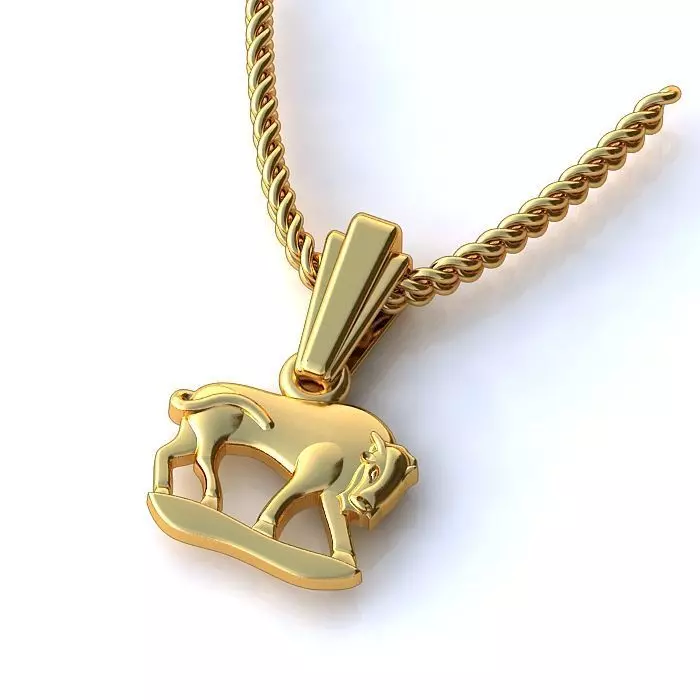 Zodiac Sign Pendants 3D Model Collection 3dm only 3D print model_3