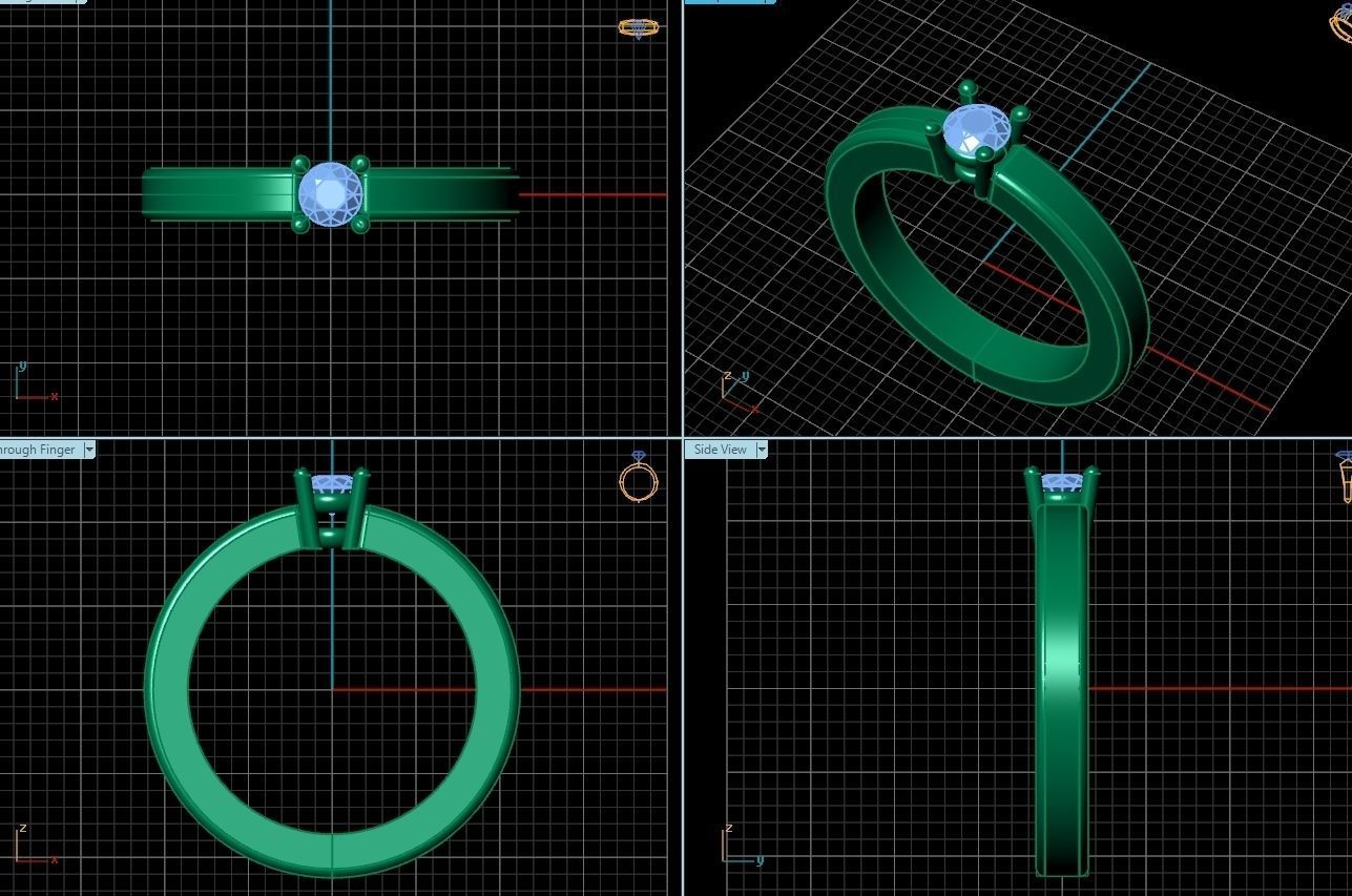 Ring 10337 3D print model_1