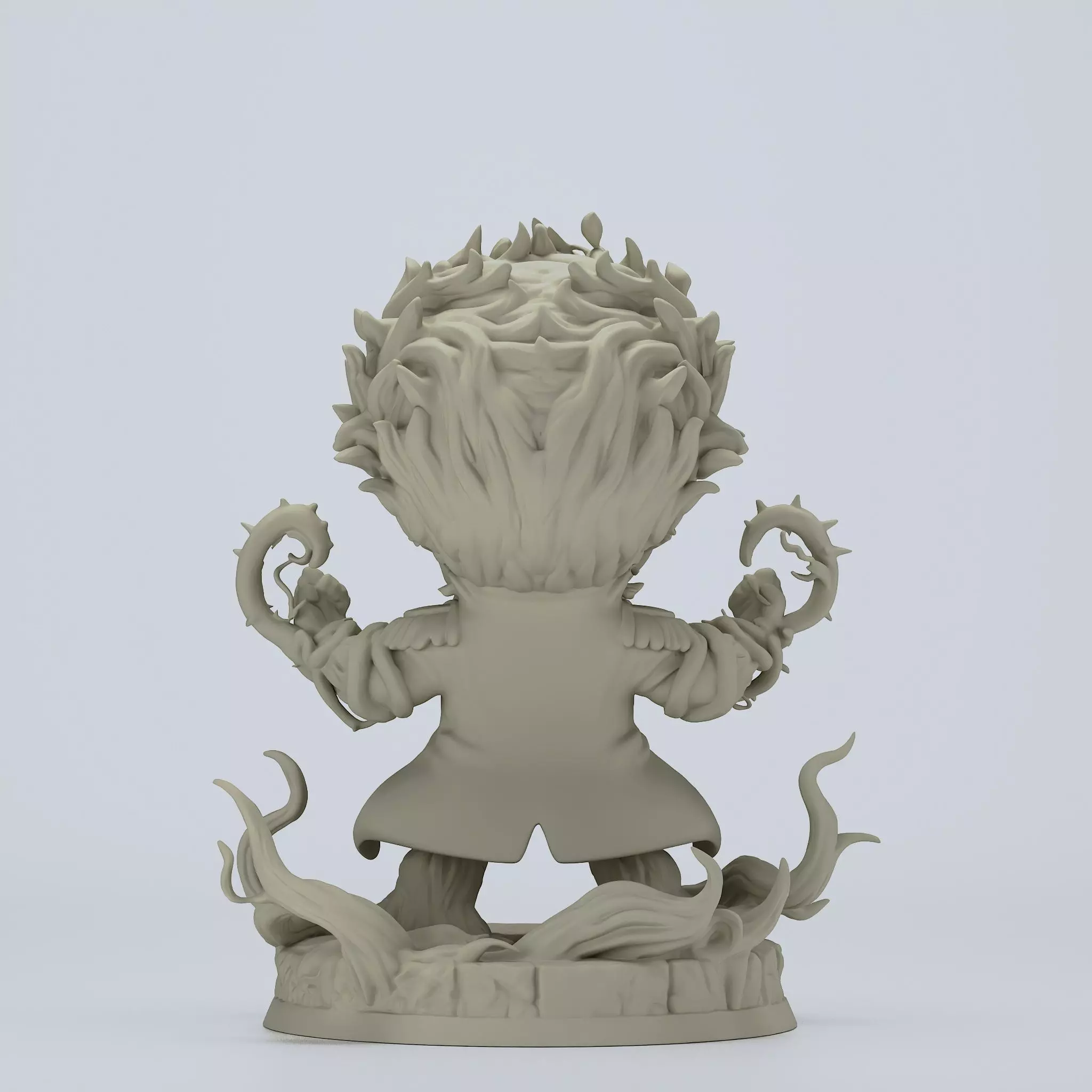 Ryokugyu 3D print model_2