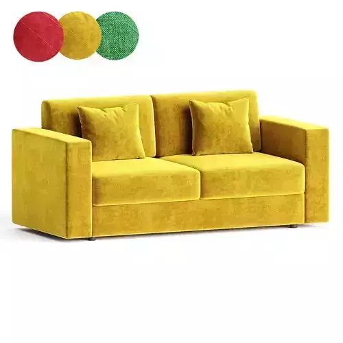 sofa marie yellow