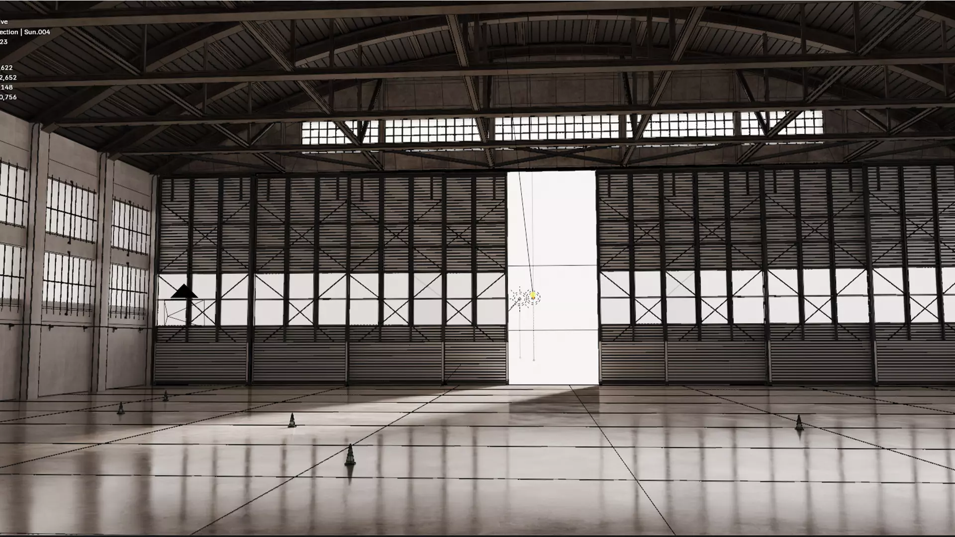 Hangar Interior 3D model_10