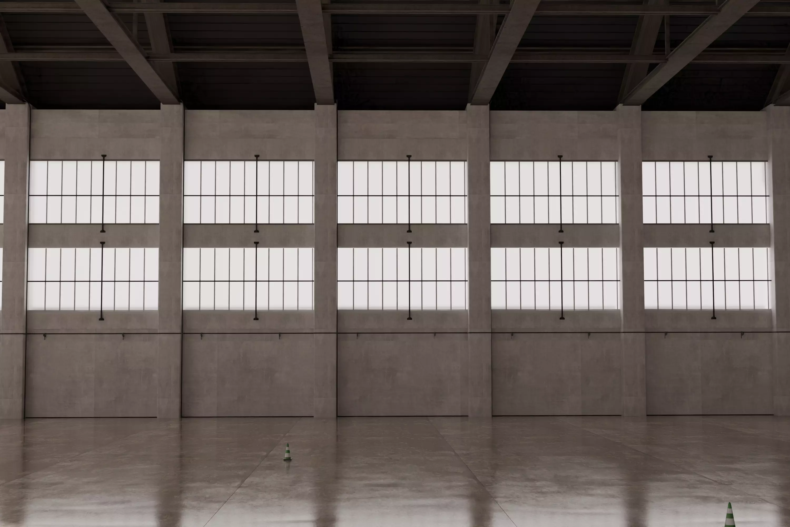 Hangar Interior 3D model_5