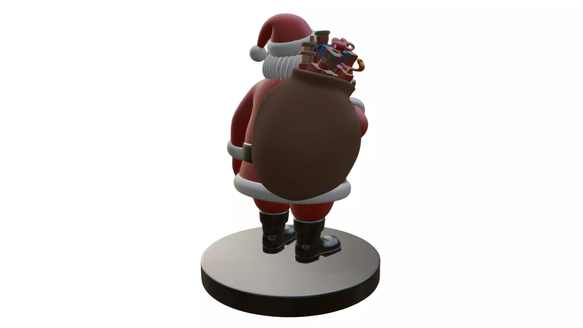 Santa Claus 3d Model For 3D Print 3D print model_2