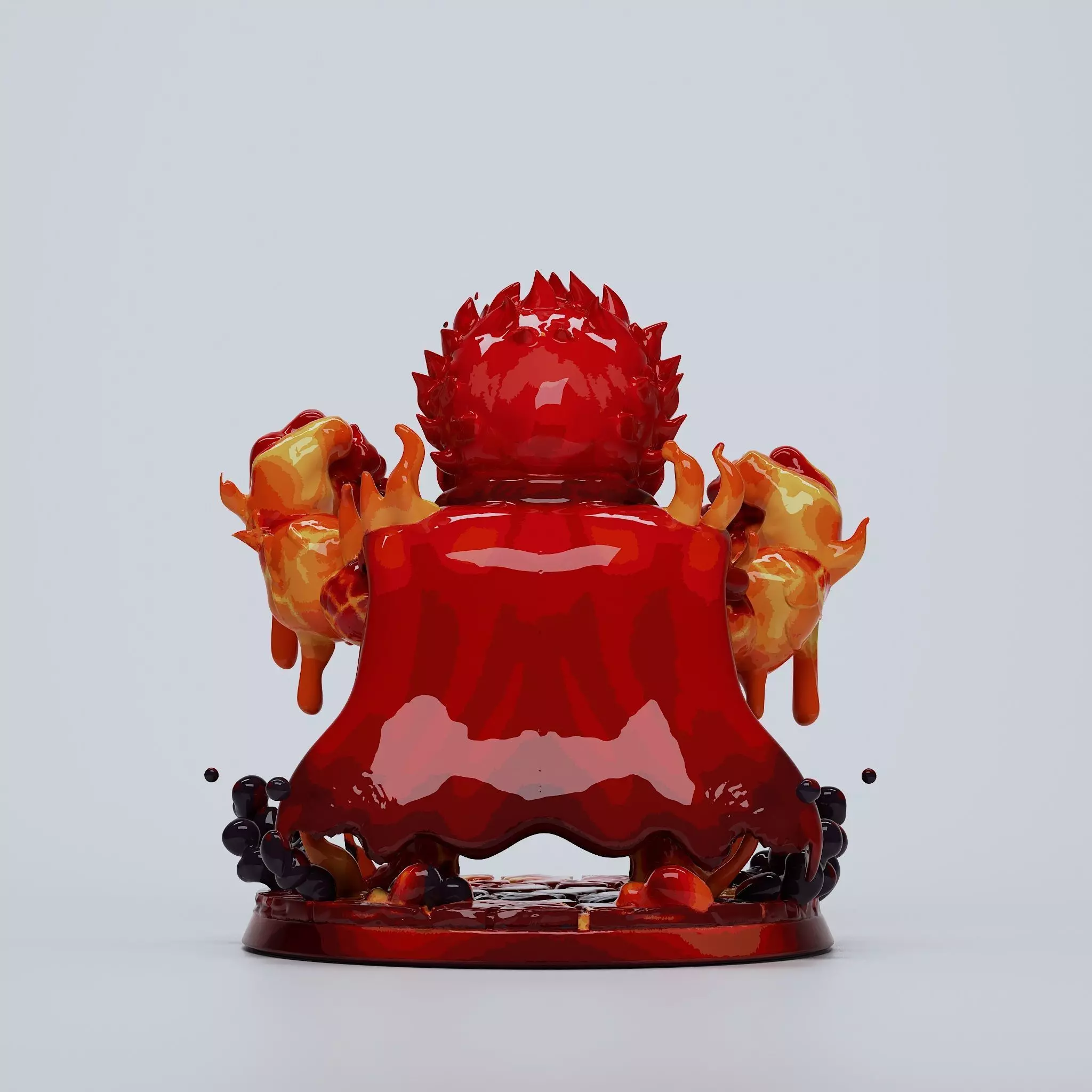 Akainu 3D print model_1