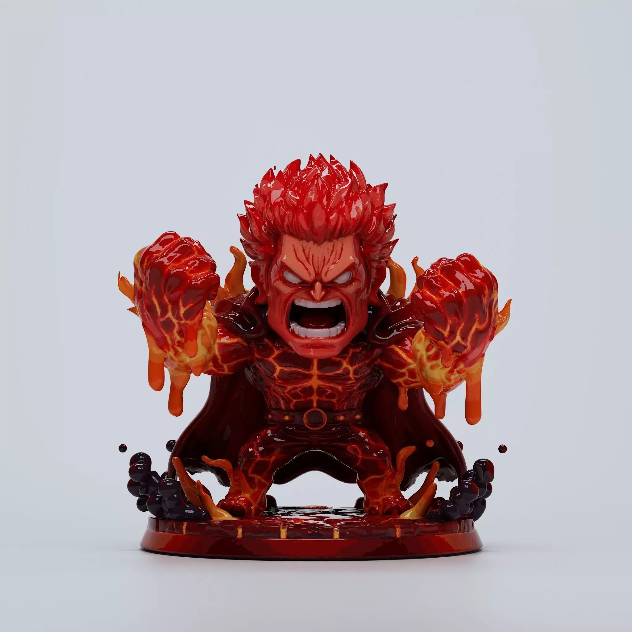 Akainu 3D print model_0