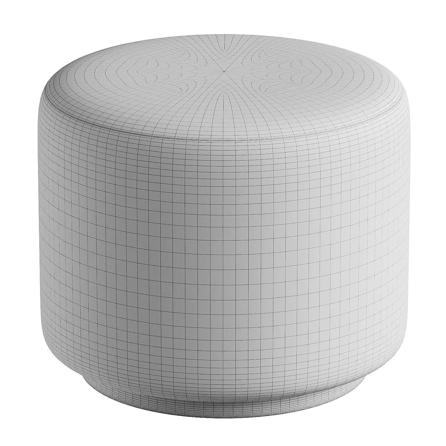 pouf matisse 3D model_6