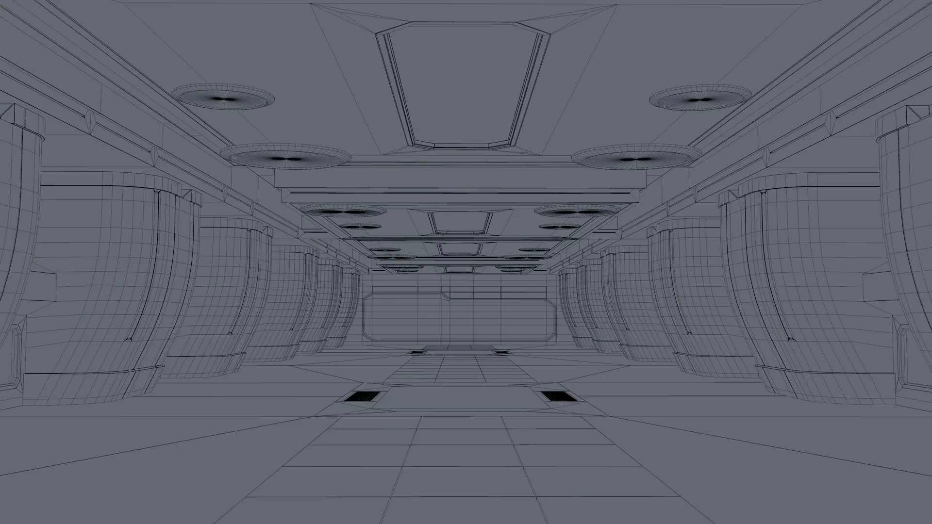Sci Fi Interior 3D model_10