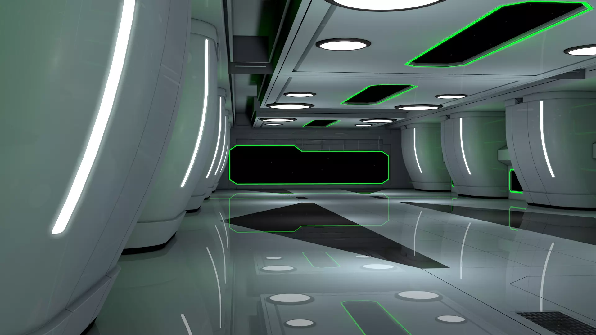 Sci Fi Interior 3D model_5