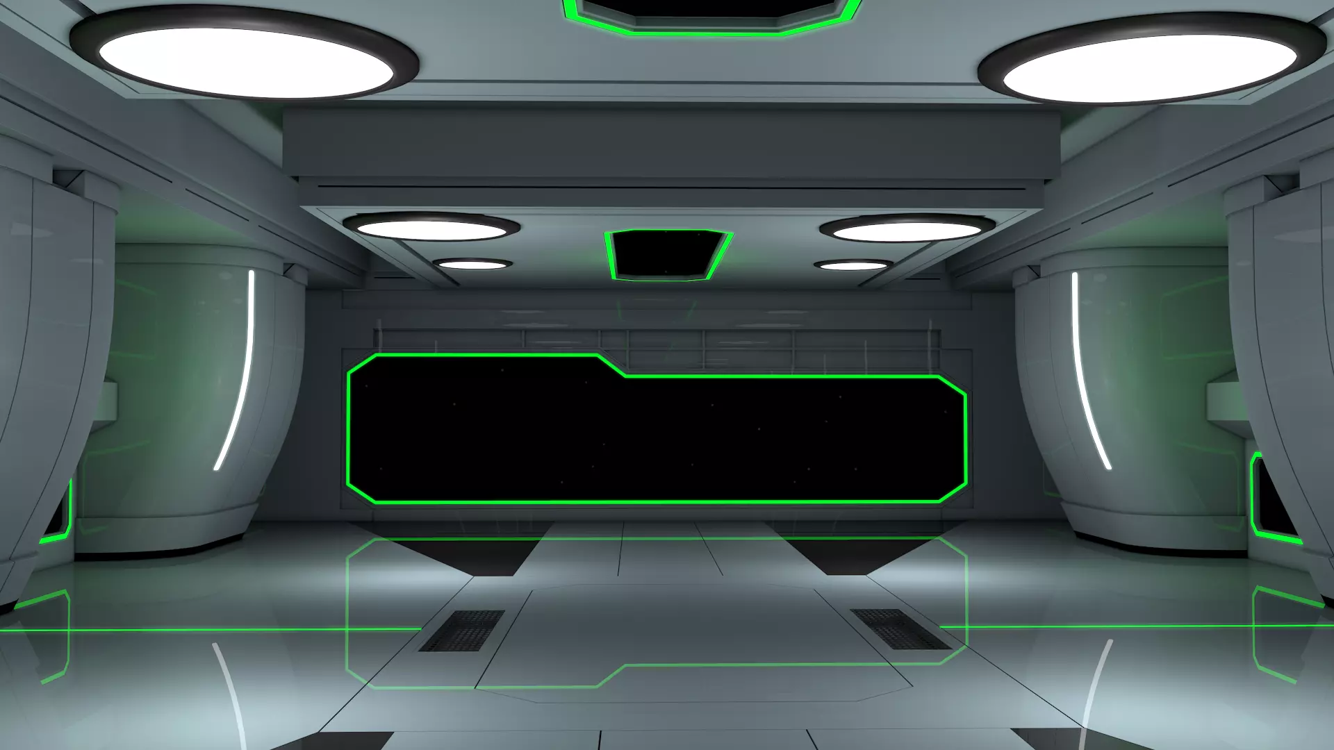Sci Fi Interior 3D model_6