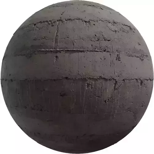 PBR Rough Board Formed Concrete 