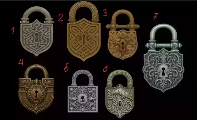 Locks and Keys big Collection