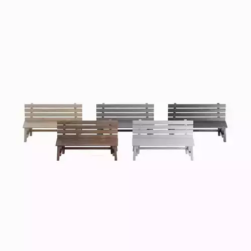 Wooden Outdoor Bench Pack