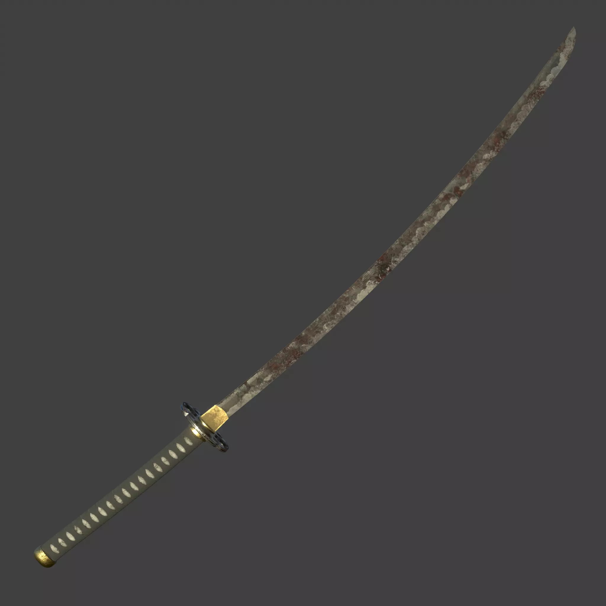 Asta Swords and Book Low-poly 3D model_9