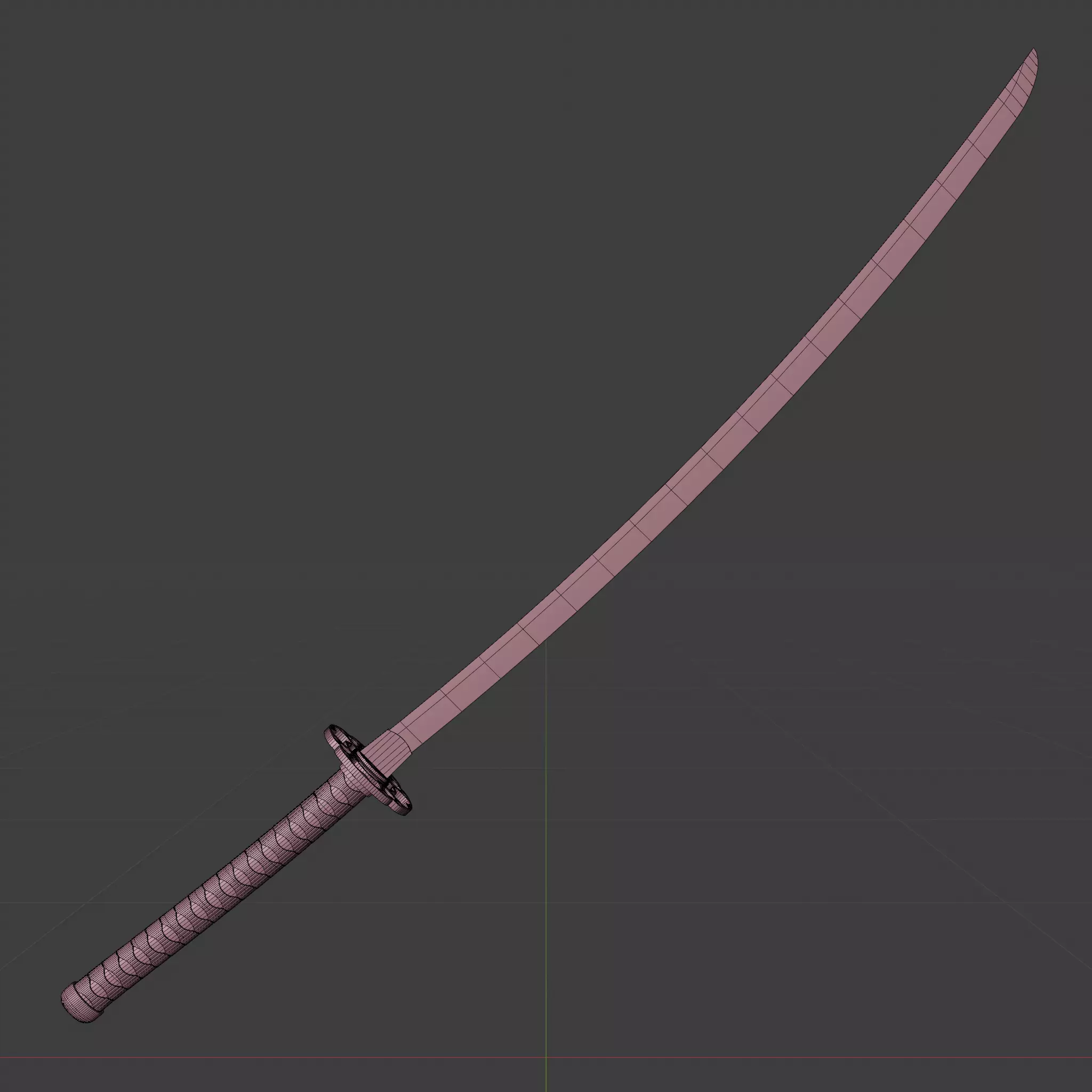 Asta Swords and Book Low-poly 3D model_10