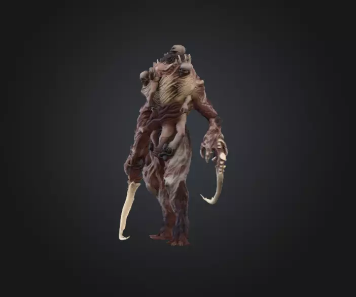Flesh Recycler Low-poly 3D model_6