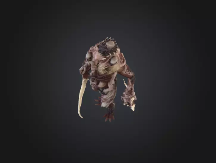 Flesh Recycler Low-poly 3D model_8