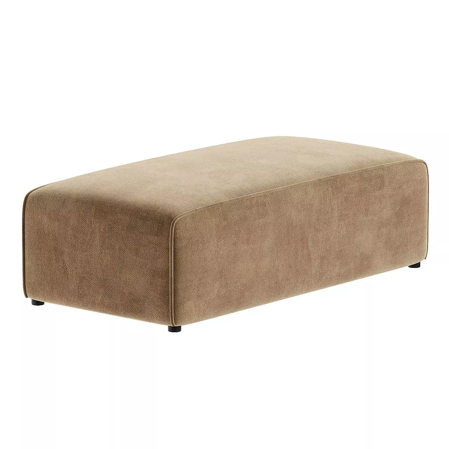 pouf megeve pink 3D model_5