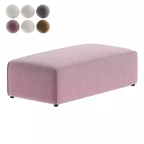 pouf megeve pink