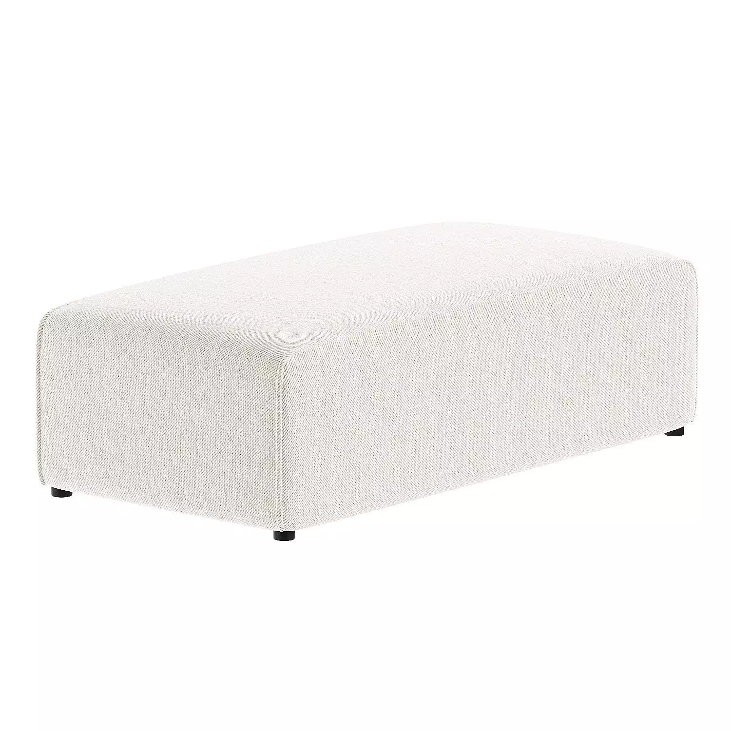 pouf megeve pink 3D model_4