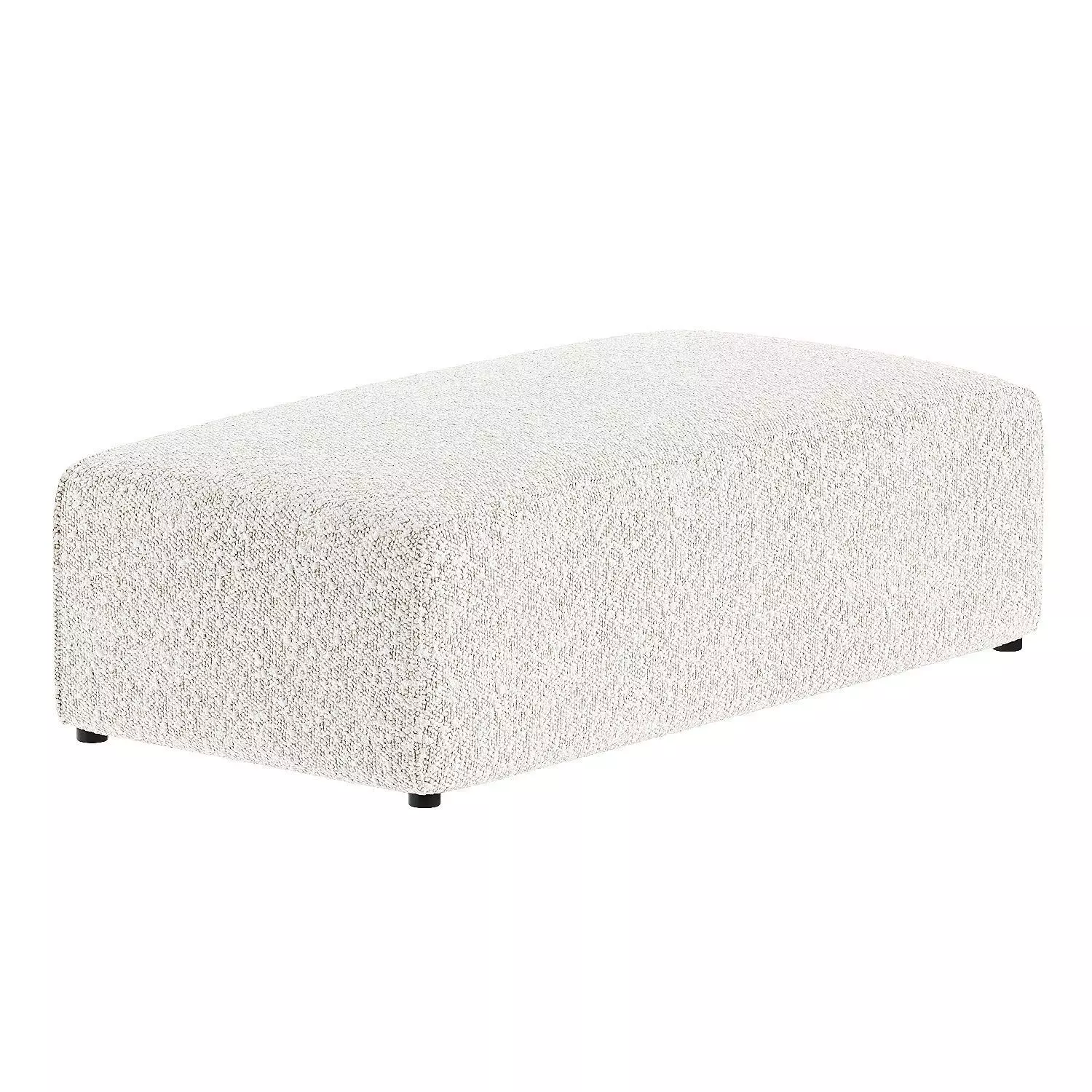 pouf megeve pink 3D model_1