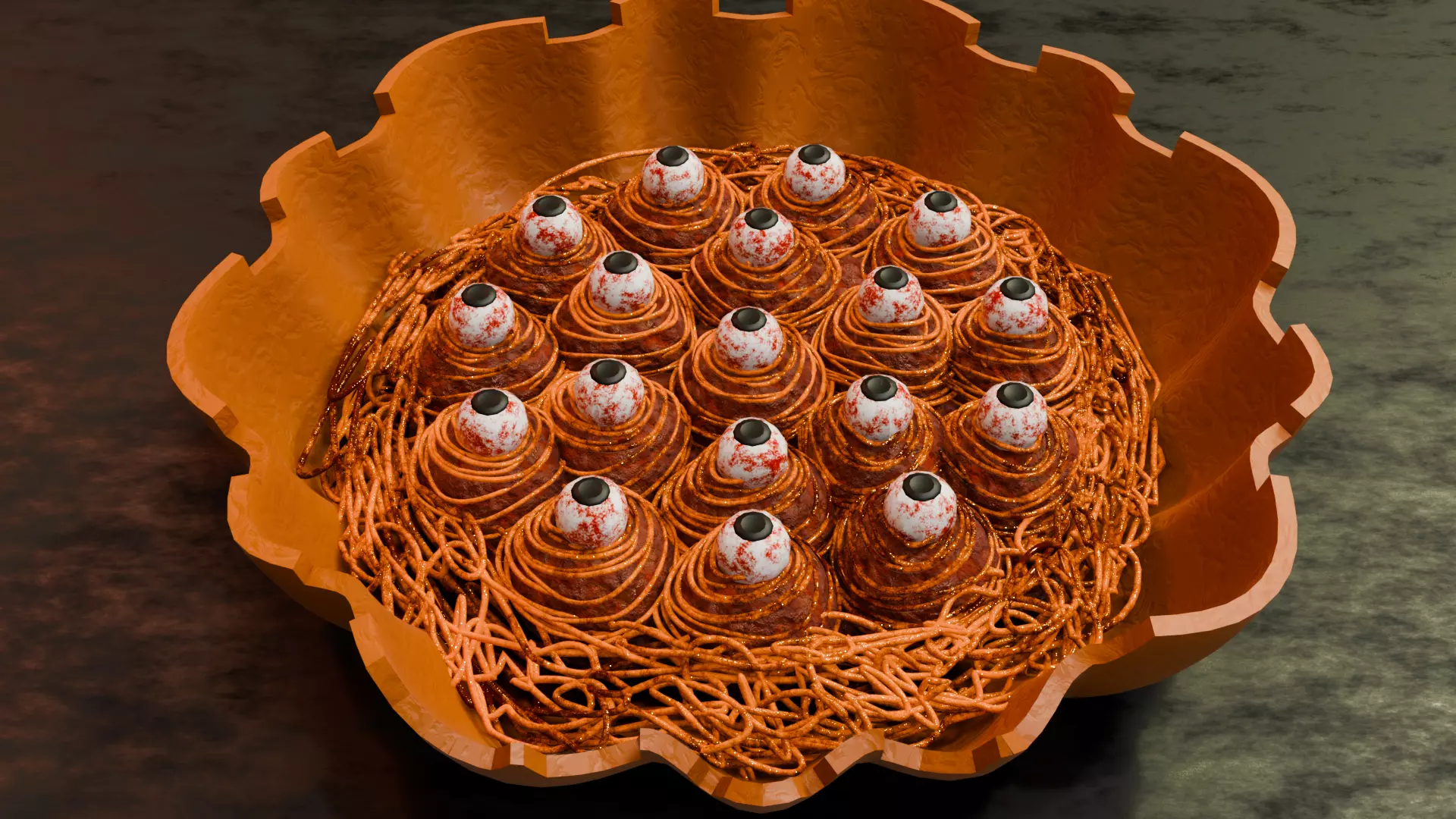 Spooky Spicy Food Free 3D print model_0