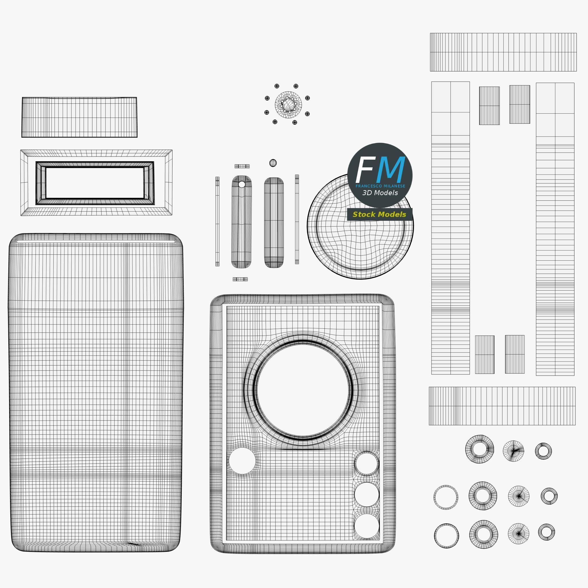 Digital multimeter 3D model_11