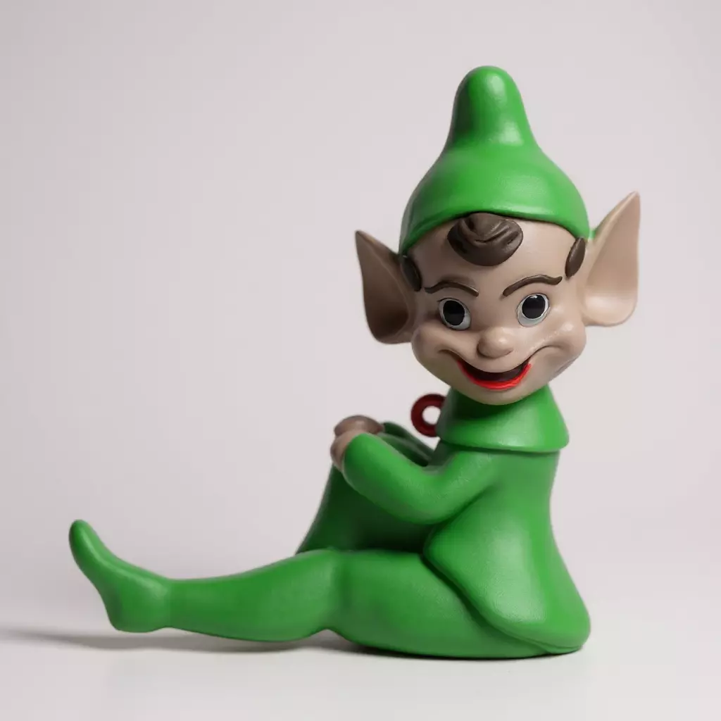 Christmas Elf 3D print model_0