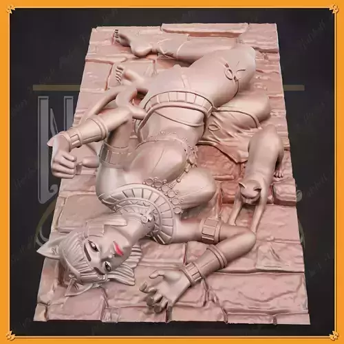 Nutshell Atelier - Bastet NSFW 3D print model