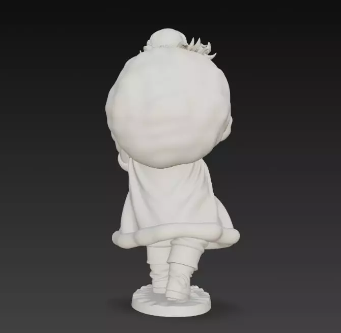 Mysterious Traveler Santa Claus 3D print model_1