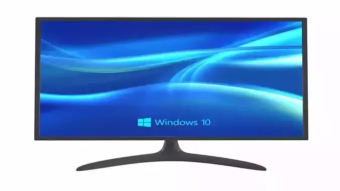 Ultra wide Screen 3D Model